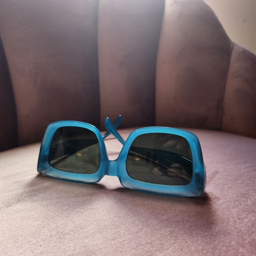 Celine sunglasses Square Acetate Blue